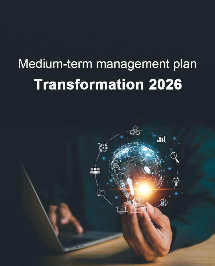 Medium-term management plan Transformation 2026
